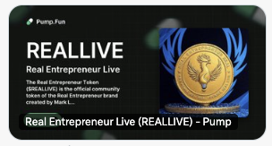I’ve Officially Launched on Pump.fun — The Real Entrepreneur Token Is Live 2025 11 04 12 11 51