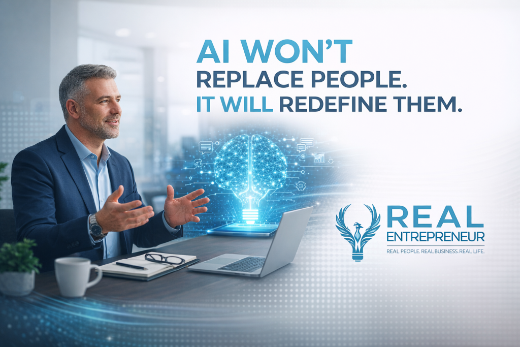 ai wont replace people it will redefine them mark lyford